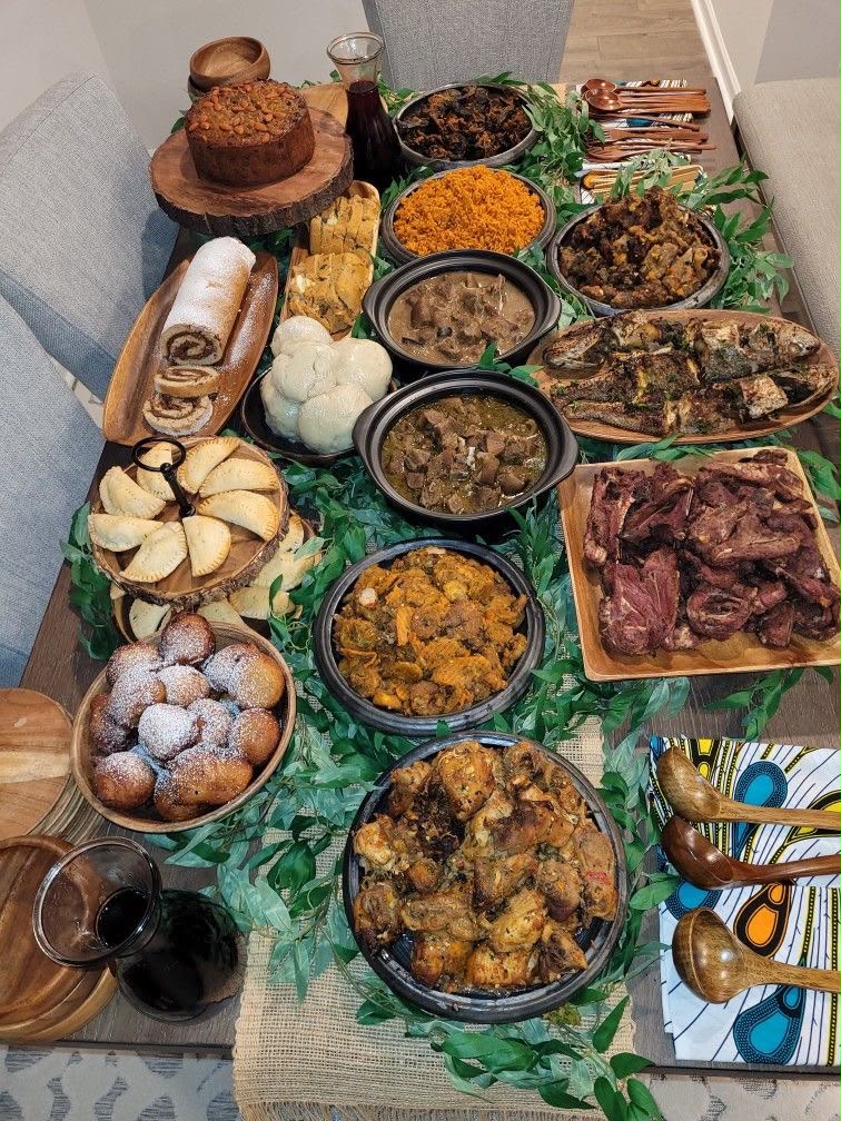 Grand Banquet Table Feast